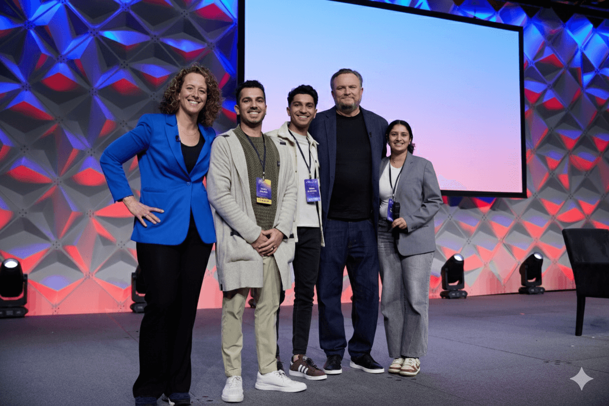 AirPLAi team winning the 2025 MIT Sloan Sports Analytics Startup Competition